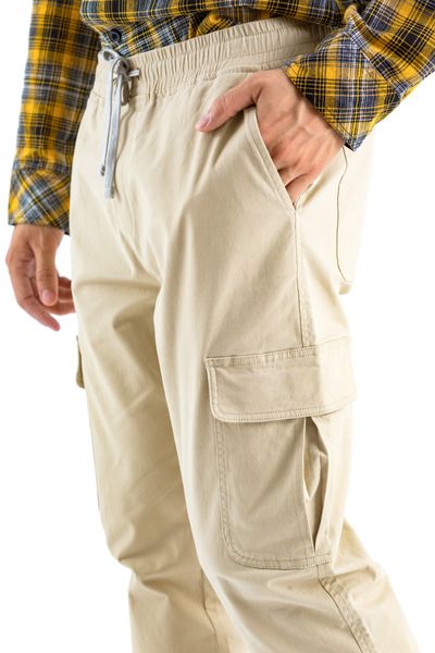Quần Nam Jogger Khaki MGL 3008