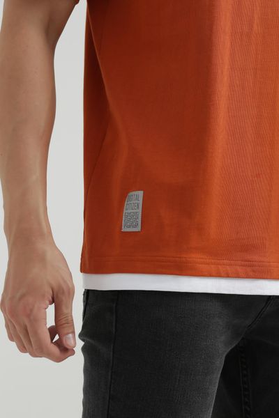 Áo Thun Nam Relax Fit Phối Túi Thêu Typo Digital Citizen MTS 1198
