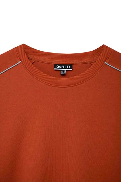 Áo Sweater Nam In Phản Quang Thân Sau MSW 1016
