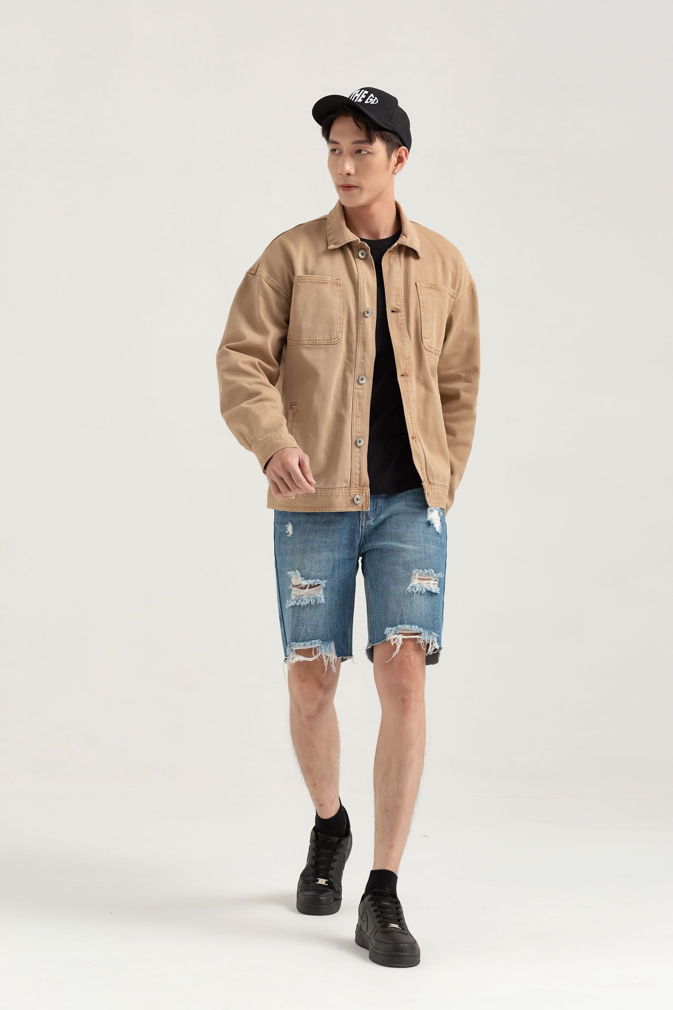 Áo Khoác Nam Jeans Nhuộm Màu MOF 1032 -