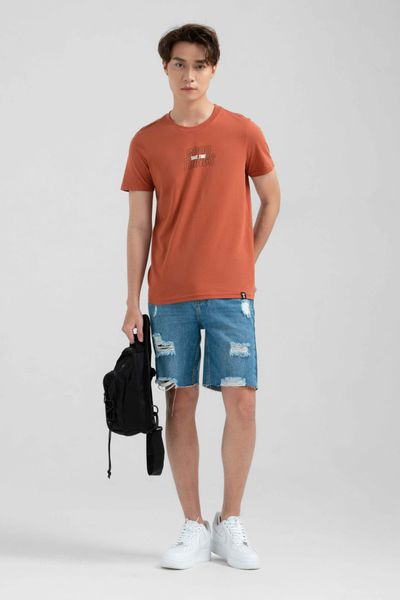 Áo Thun Nam Slim Fit In Typo Good Things Take Time MTS 1215