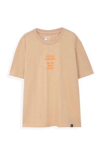 Áo Thun Nam Regular Fit In Typo Ngực MTS 1199