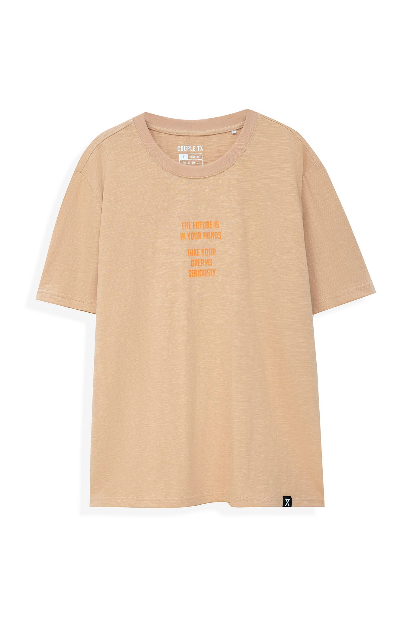 Áo Thun Nam Regular Fit In Typo Ngực MTS 1199 - Áo Thun Nam Regular Fit In Typo Ngực MTS 1199