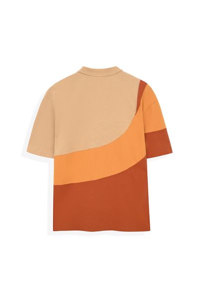 Áo Polo Nam Relax Fit Phối Màu Đắp Vai MPO 1022