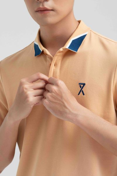 Áo Polo Nam Pique Slim Fit Phối Bo Cổ MPO 1024