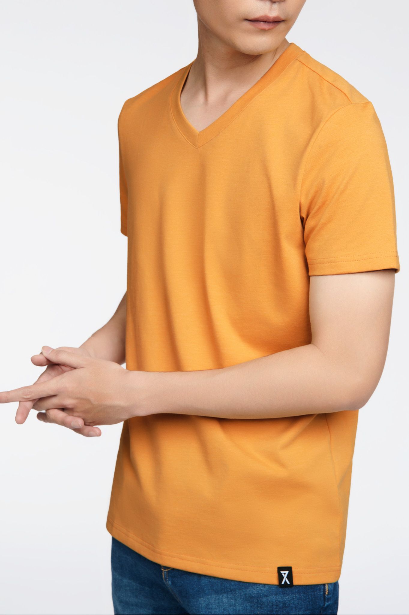 Áo Thun Nam Basic Cổ Tim MTS 1247 -