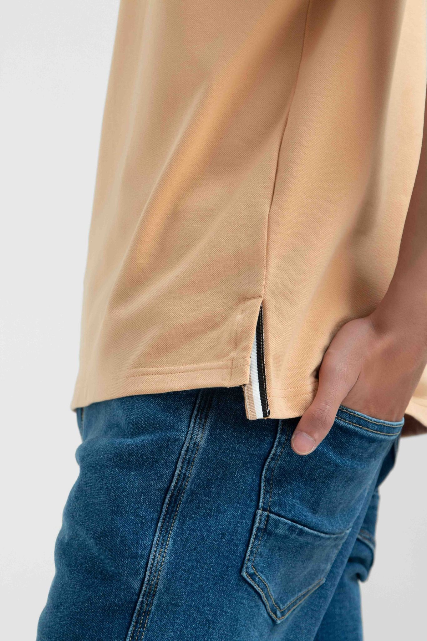 Áo Polo Nam Pique Slim Fit Phối Bo Cổ MPO 1024 -