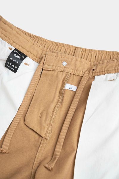 Quần short Nam Khaki Slim Lưng Thun MSR 1019