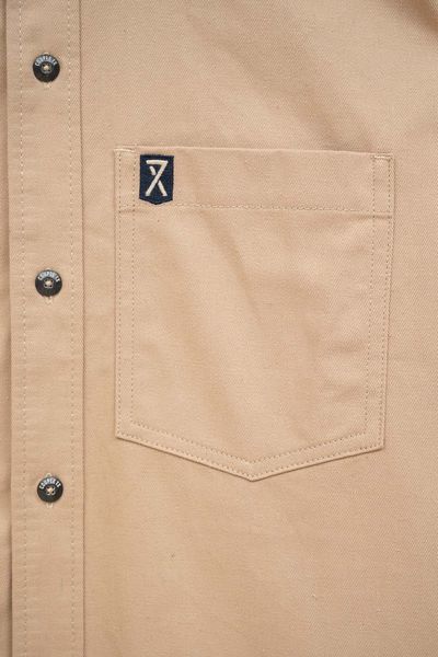 Sơ Mi Nam Khakis Túi Thêu MSH 1013