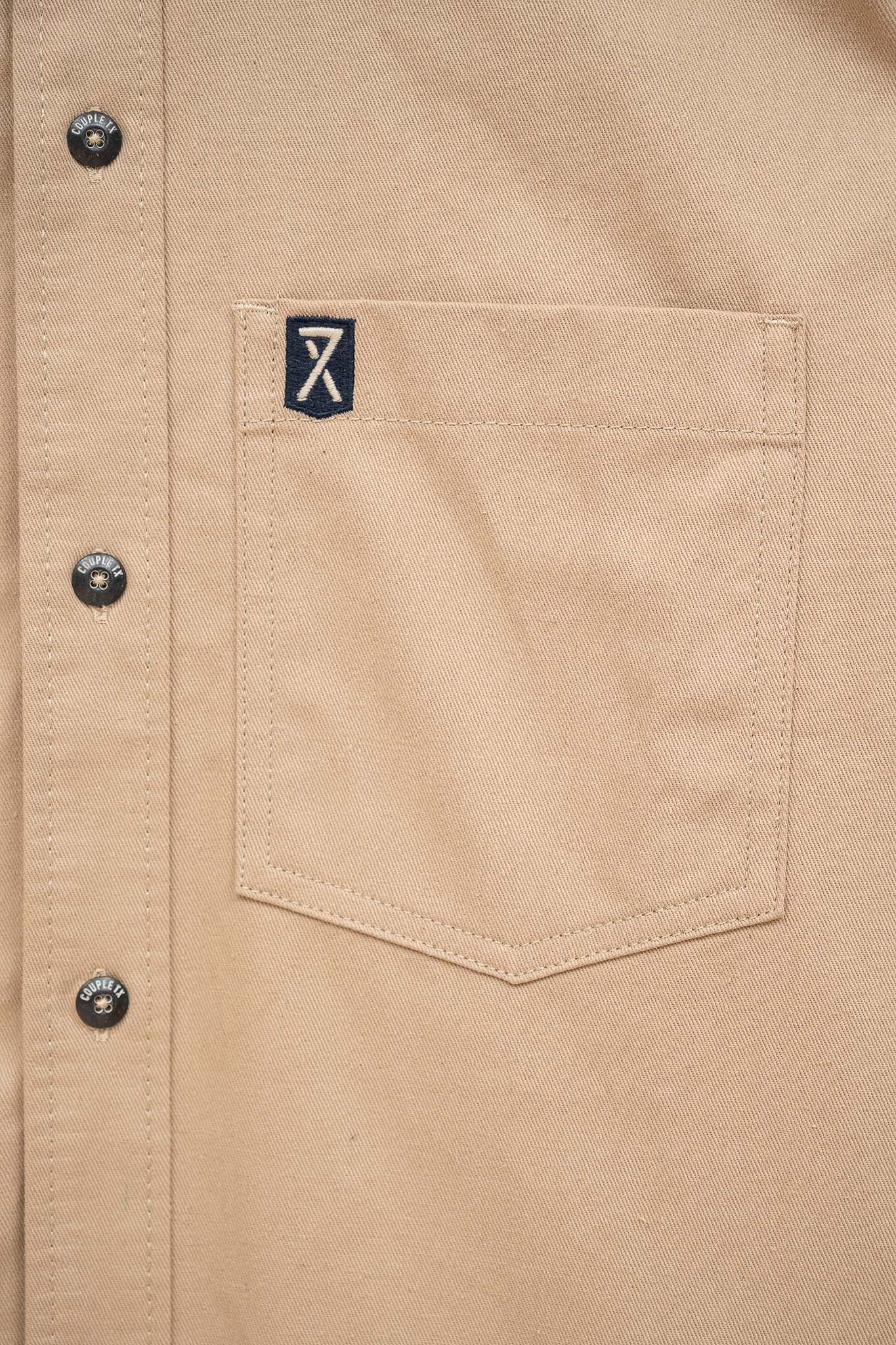 Sơ Mi Nam Khakis Túi Thêu MSH 1013 -