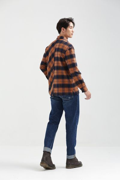 Áo Sơ Mi Nam Flannel Caro Phối MSH 1015