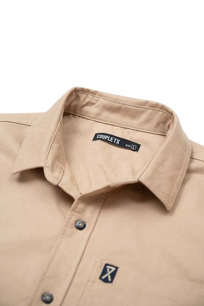 Sơ Mi Nam Khakis Túi Thêu MSH 1013
