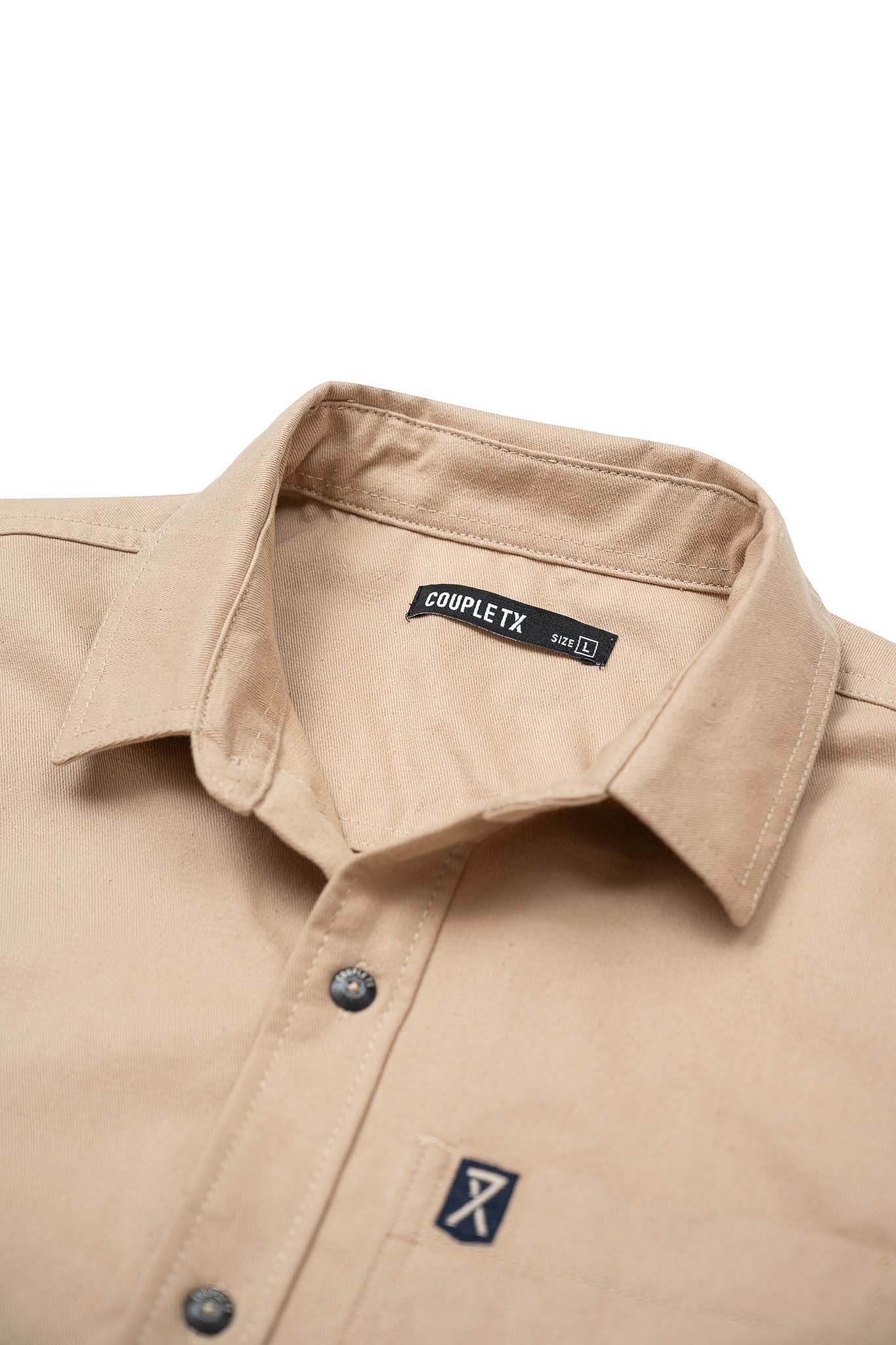 Sơ Mi Nam Khakis Túi Thêu MSH 1013 -