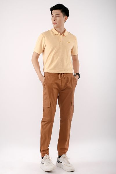 Quần Nam Jogger Khaki MGL 3008