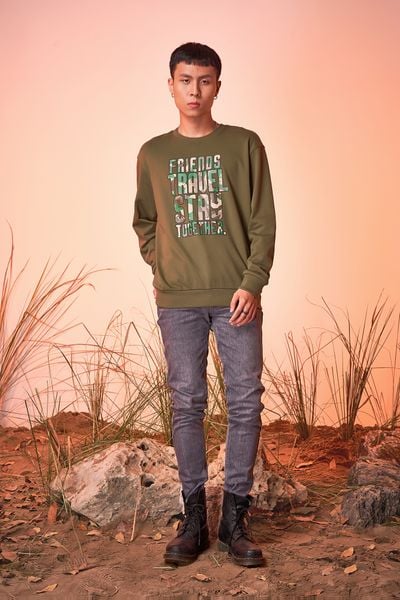 Áo Sweater Nam Stay Together MSW 1006