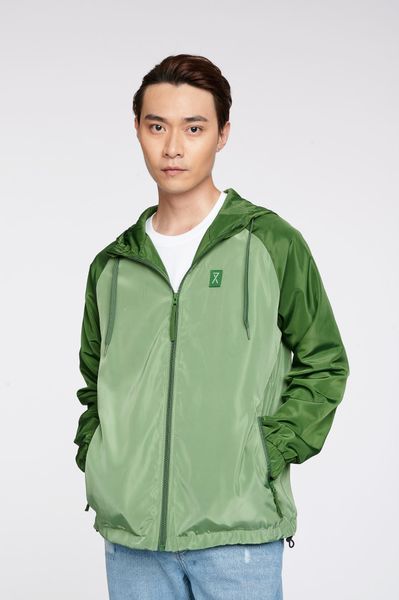 Áo Khoác Nam Dù Raglan Phối Màu MOP 1033