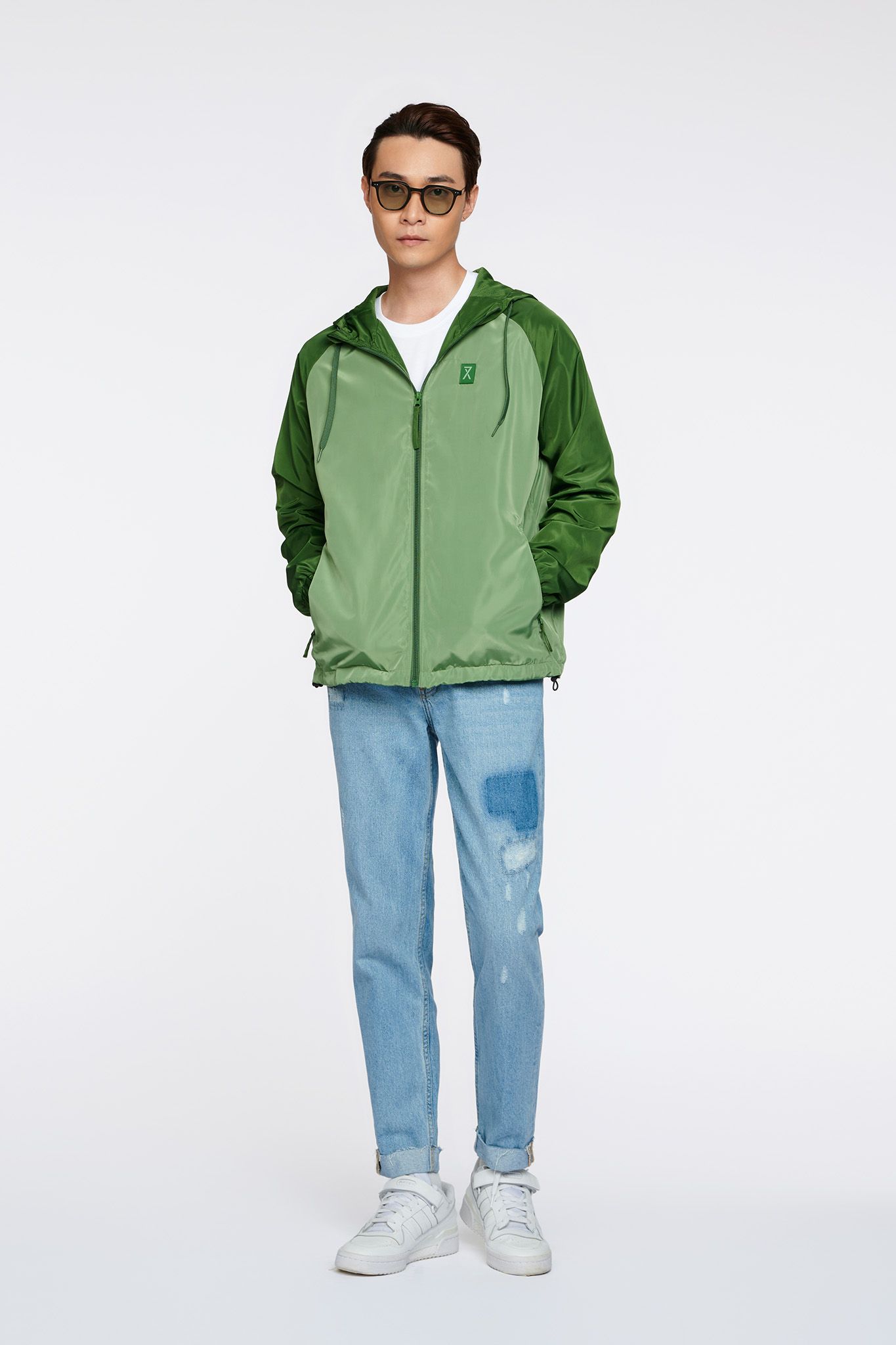 Áo Khoác Nam Dù Raglan Phối Màu MOP 1033 -