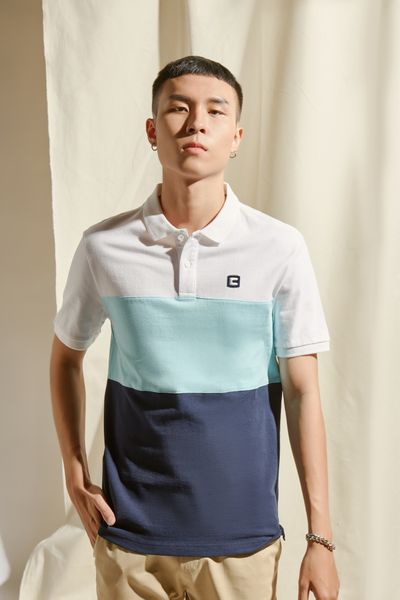 Áo Polo Nam Sọc Phối MPO 3019