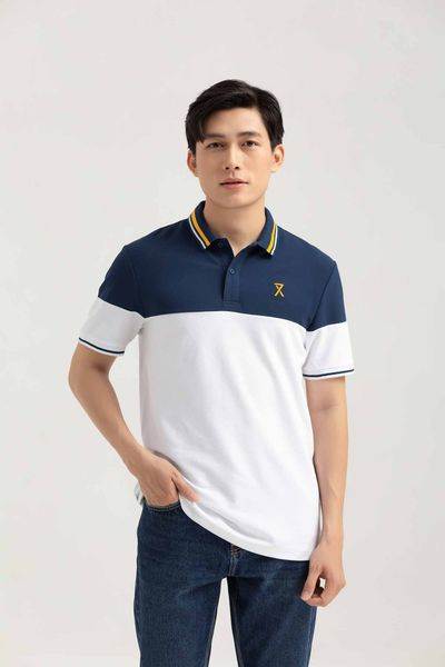 Áo Polo Nam Regular Fit Rã Phối Màu MPO 1026