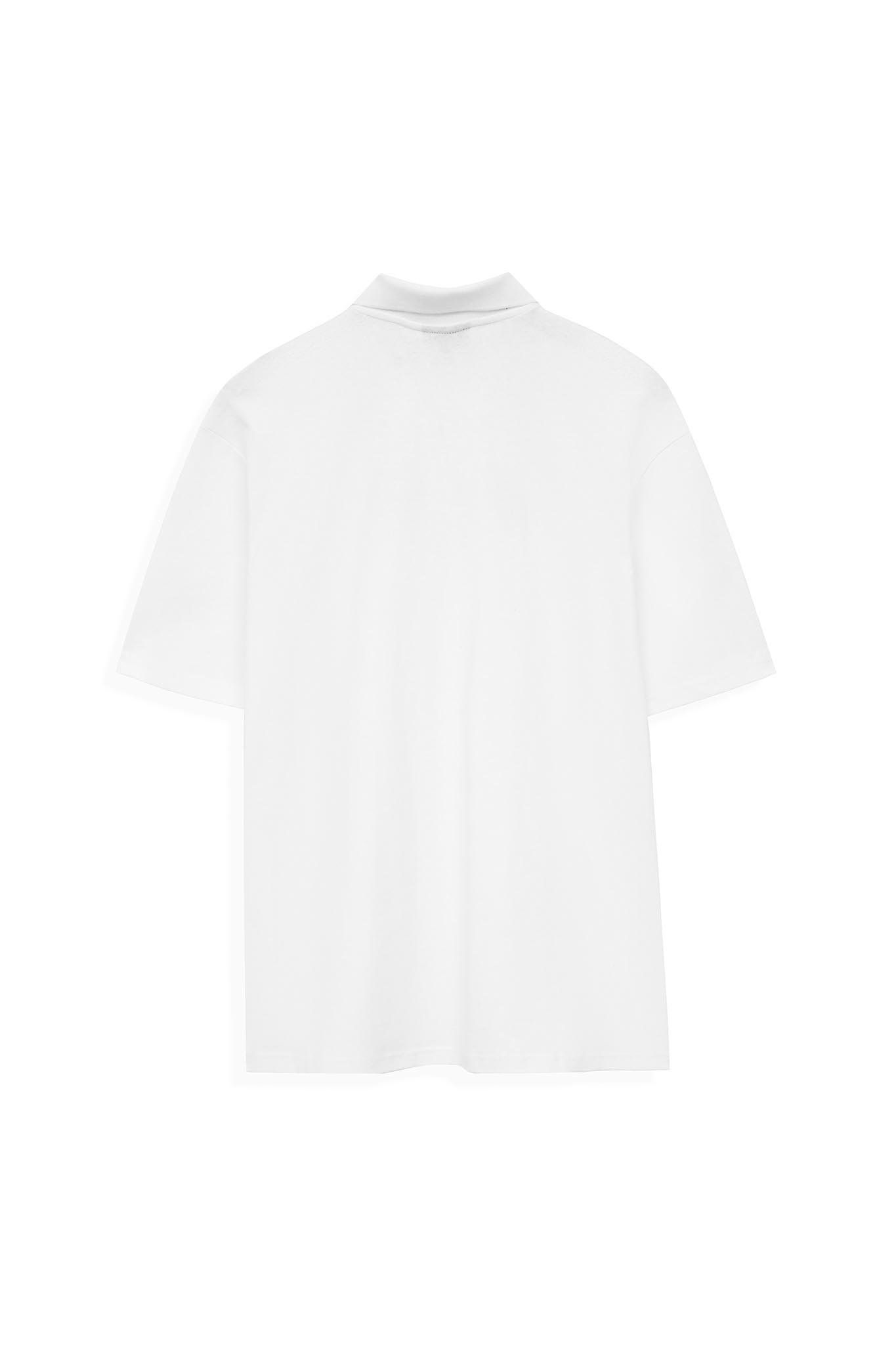 Áo Polo Nam Jersey Relax Fit In Typo Trước Ngực MPO 1025 -