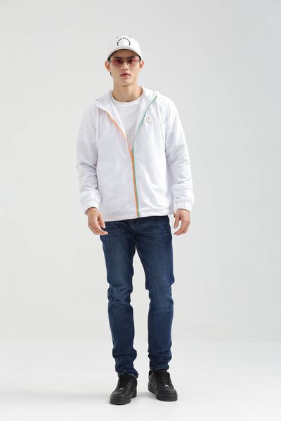 Áo Khoác Dù Nam Basic Dây Kéo 2 Màu MOP 1025