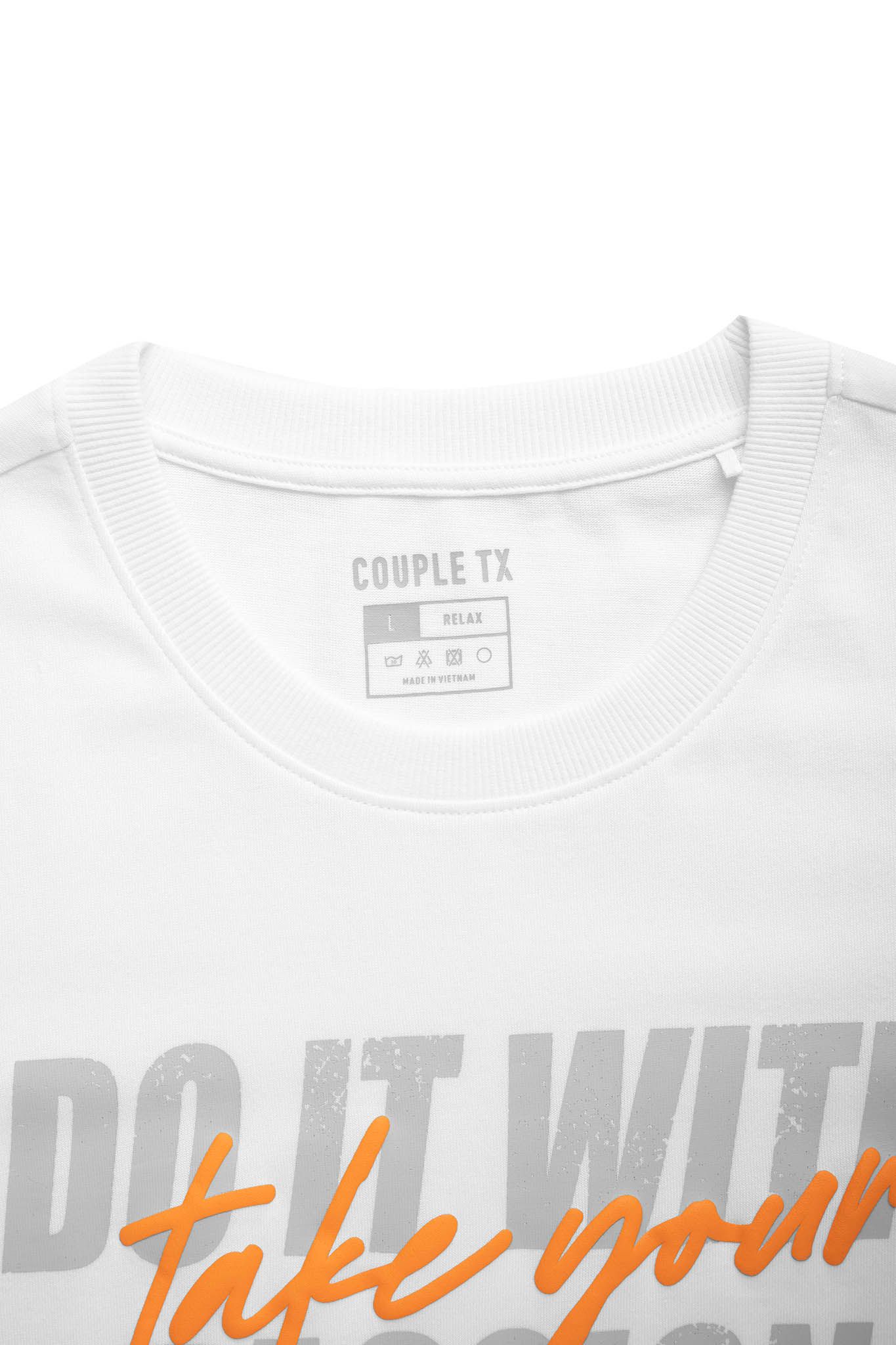 Áo Thun Nam Relax Fit In Typo Take Your Dreams Seriously MTS 1197 -