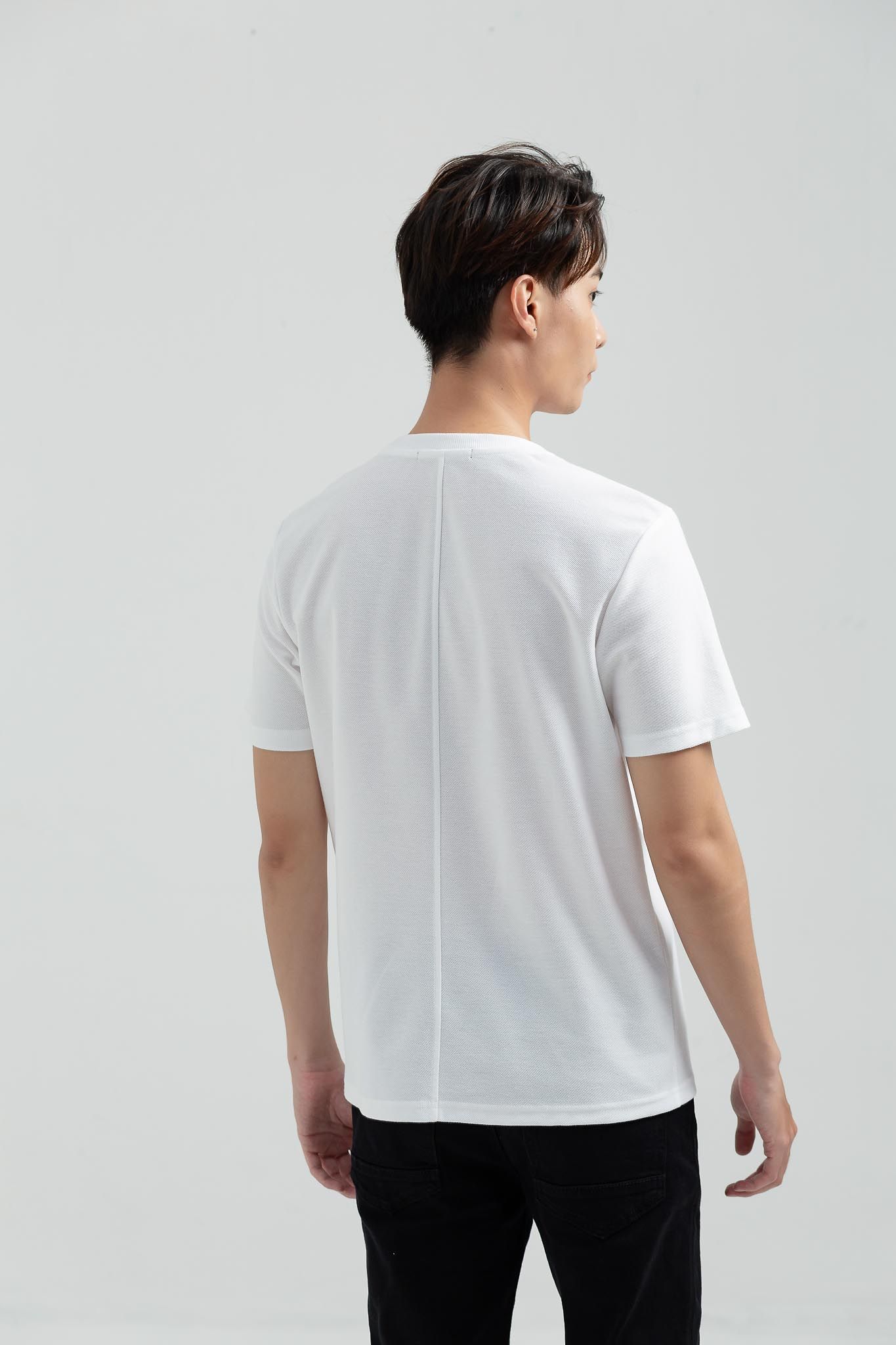 Áo Thun Nam Regular Fit Phối Rã Thân MTS 1191 -