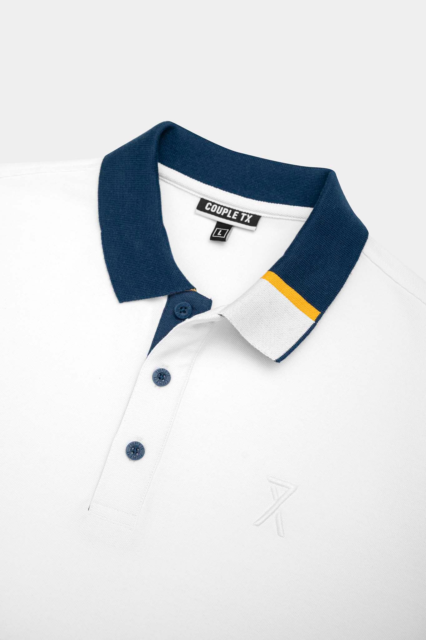 Áo Polo Nam Pique Regular Fit Phối Trụ Bo Kiểu MPO 1023 -