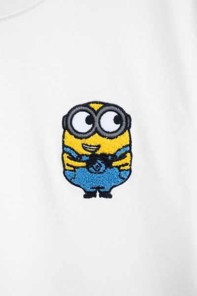 Áo Thun Nam Regular Fit Minions Thêu Xù MTS 1213