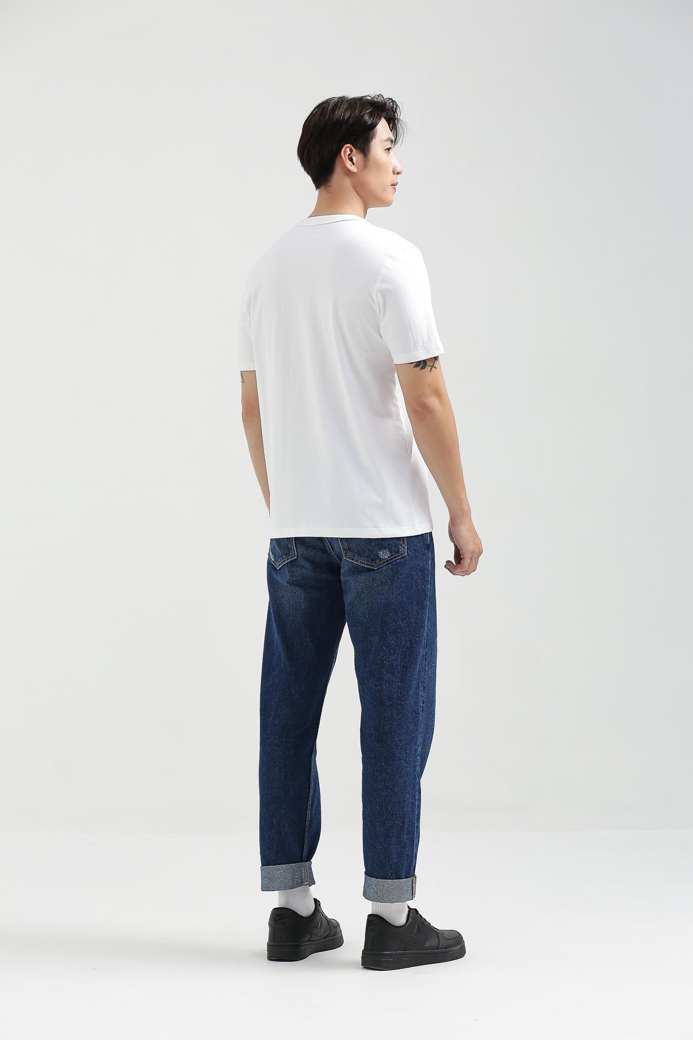Áo Thun Nam Regular Fit Phối Túi Ngực MTS 1203 -