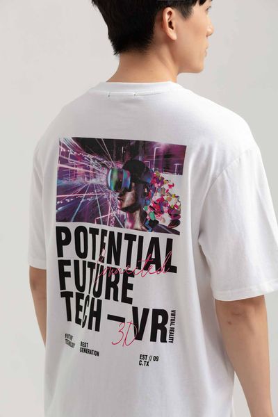 Áo Thun Nam Relax In Virtual Reality MTS 1223
