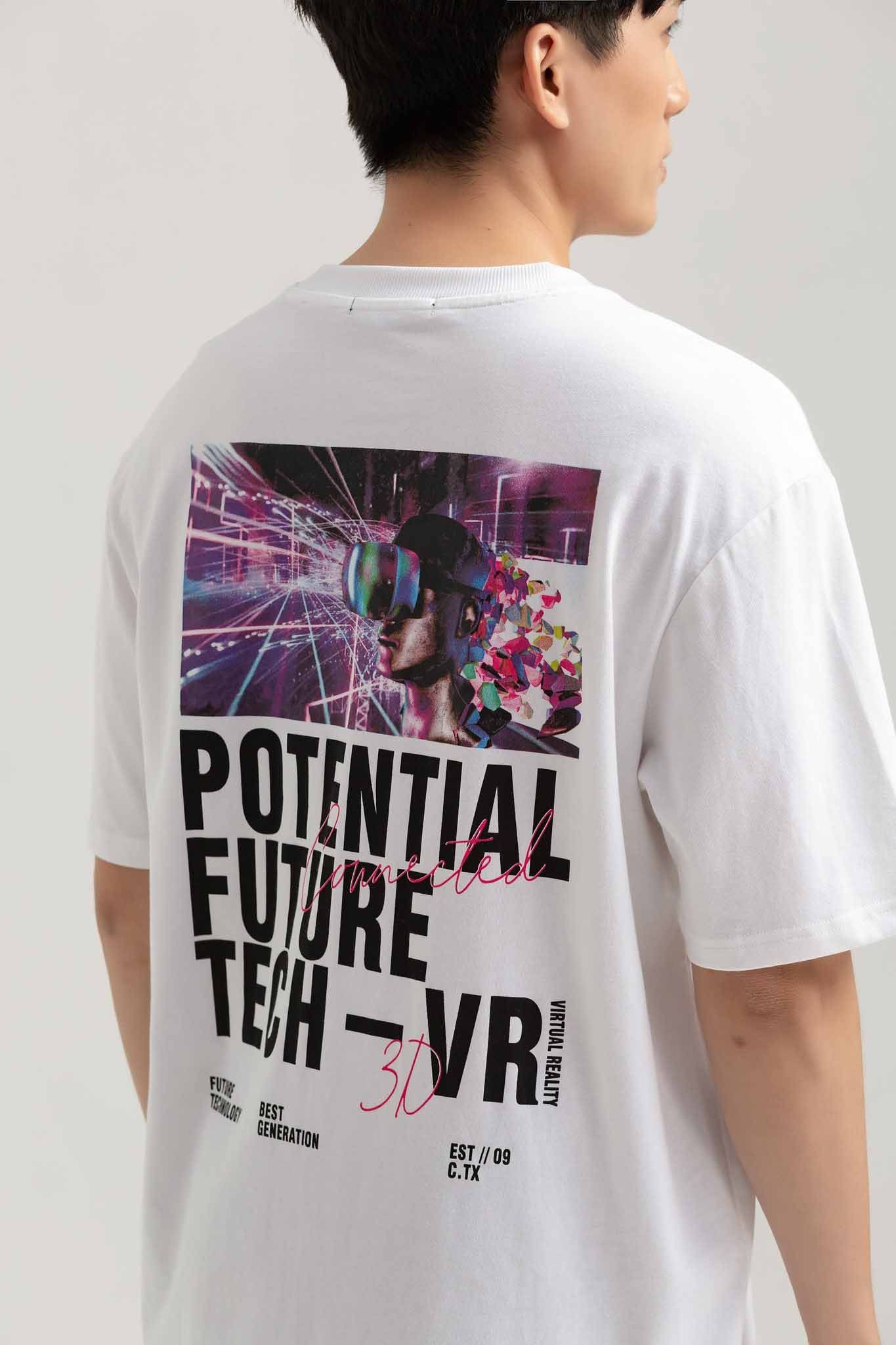 Áo Thun Nam Relax In Virtual Reality MTS 1223 -