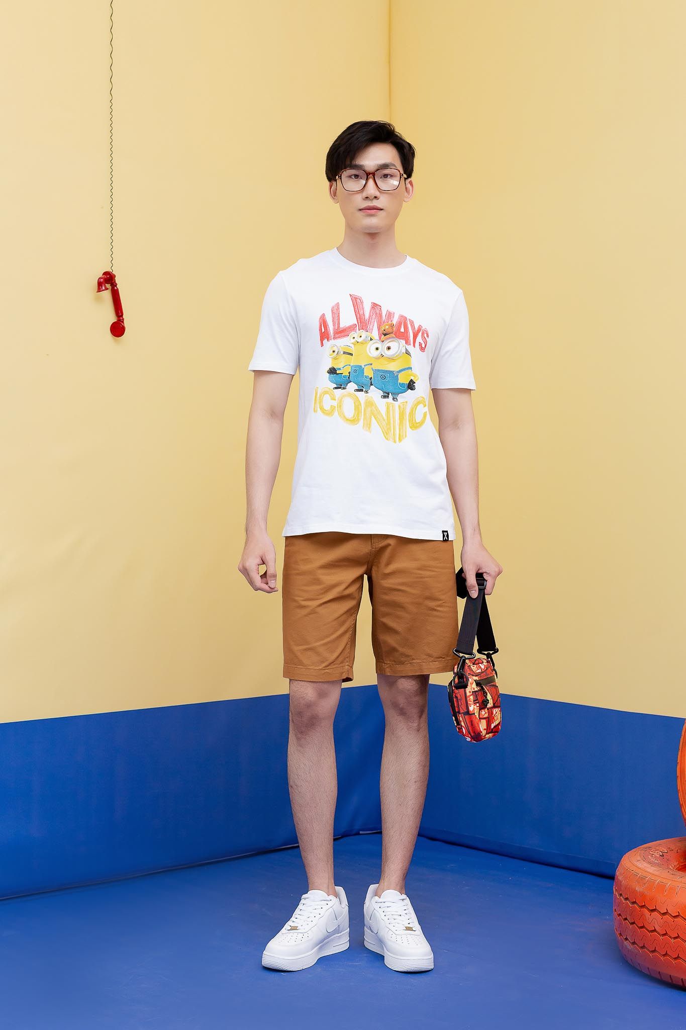 Áo Thun Nam Regular Fit Minions In Always Iconic MTS 1214 -