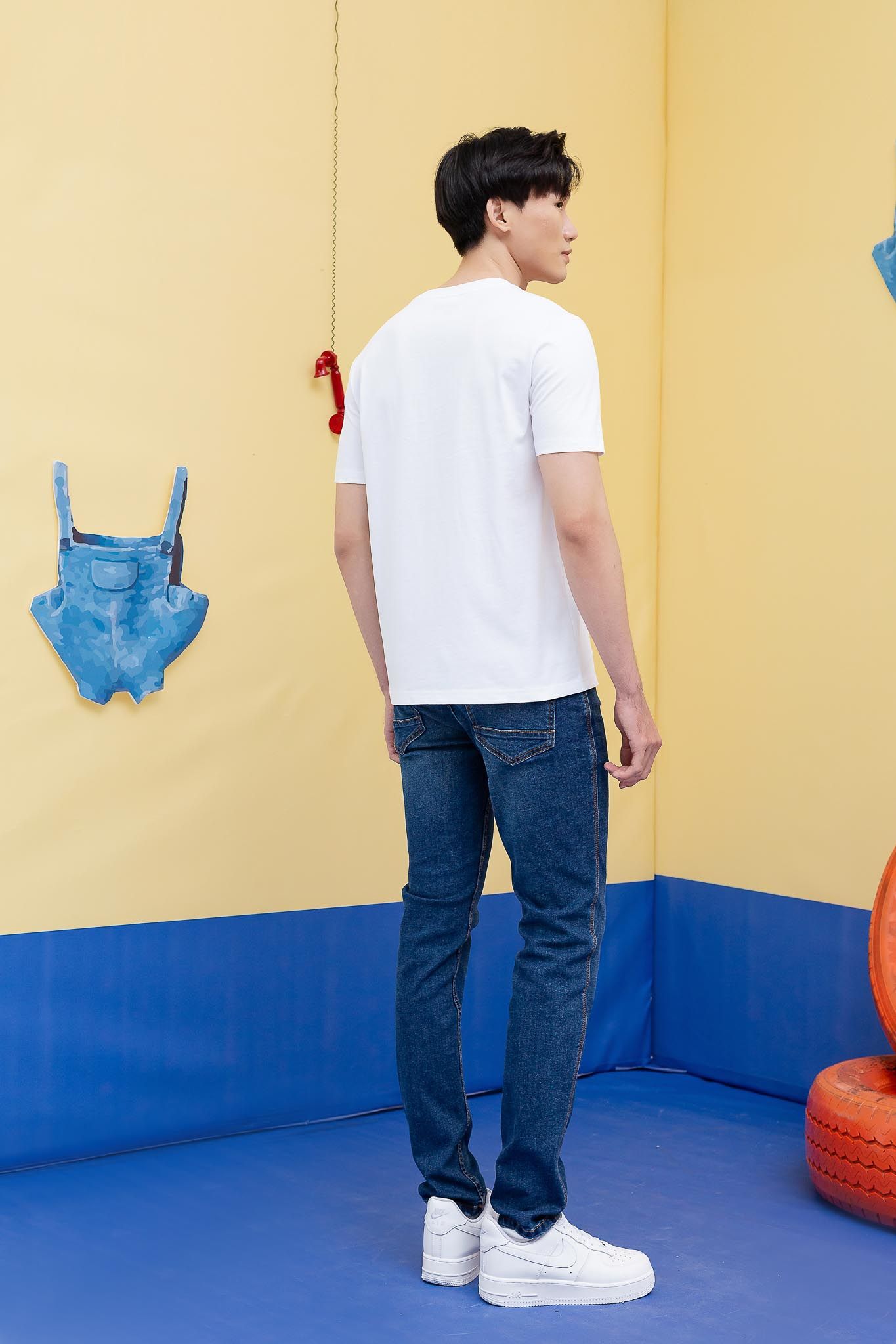 Áo Thun Nam Regular Fit Minions Thêu Xù MTS 1213 -
