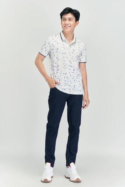 Áo Polo Nam Thêu Thuyền Buồm MPO 3016