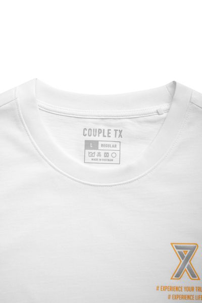 Áo Thun Nam Regular Fit In Logo X Nhũ Bạc MTS 1195