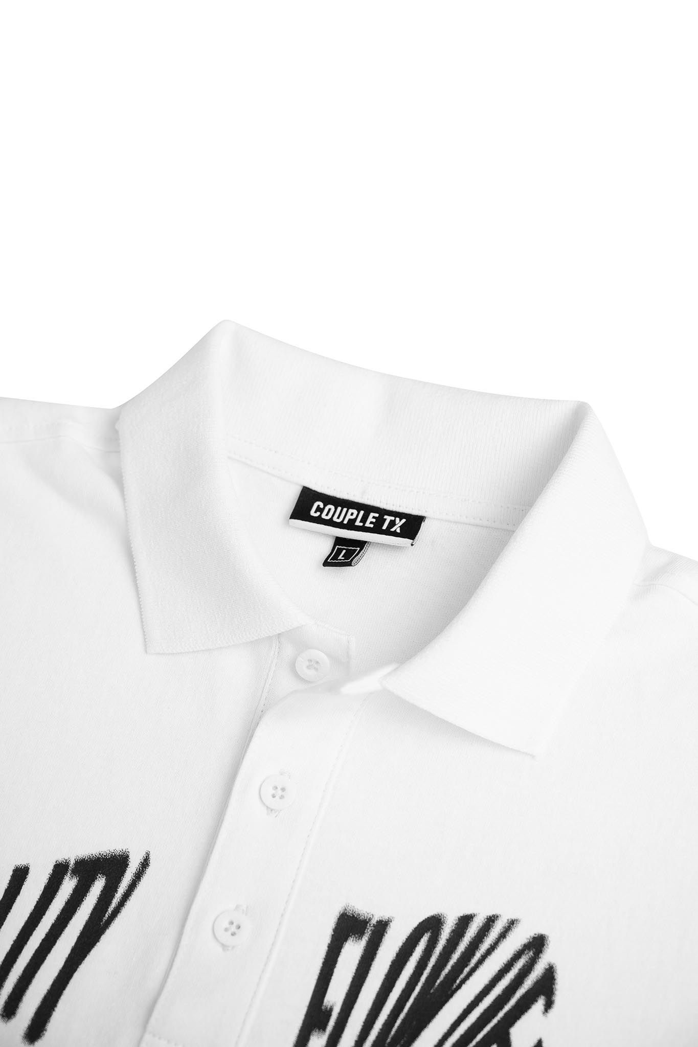 Áo Polo Nam Jersey Relax Fit In Typo Trước Ngực MPO 1025 -