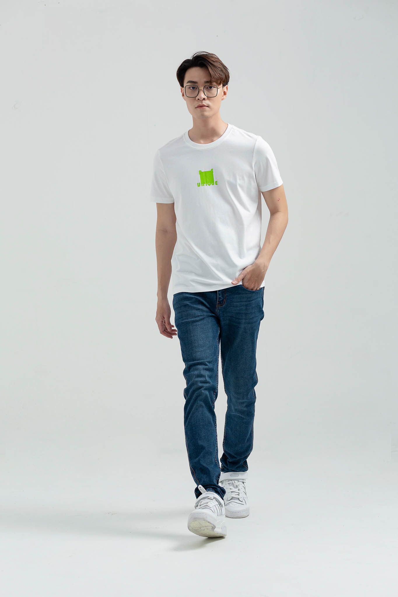 Áo Thun Nam Slim In Typo Be Unique MTS 1192 - Áo Thun Nam Slim In Typo Be Unique MTS 1192
