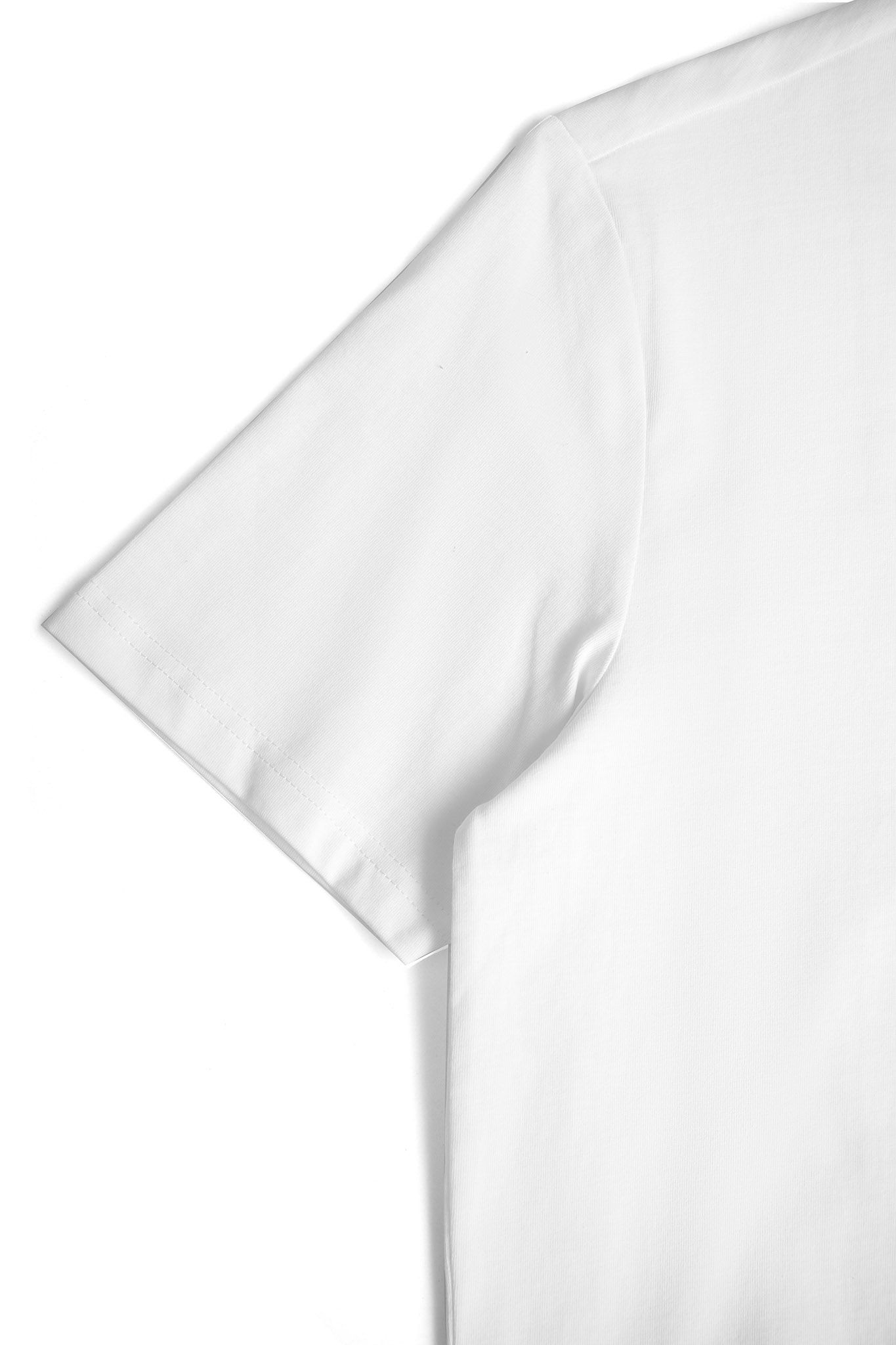 Áo Thun Nam Regular Fit In Logo X Nhũ Bạc MTS 1195 -
