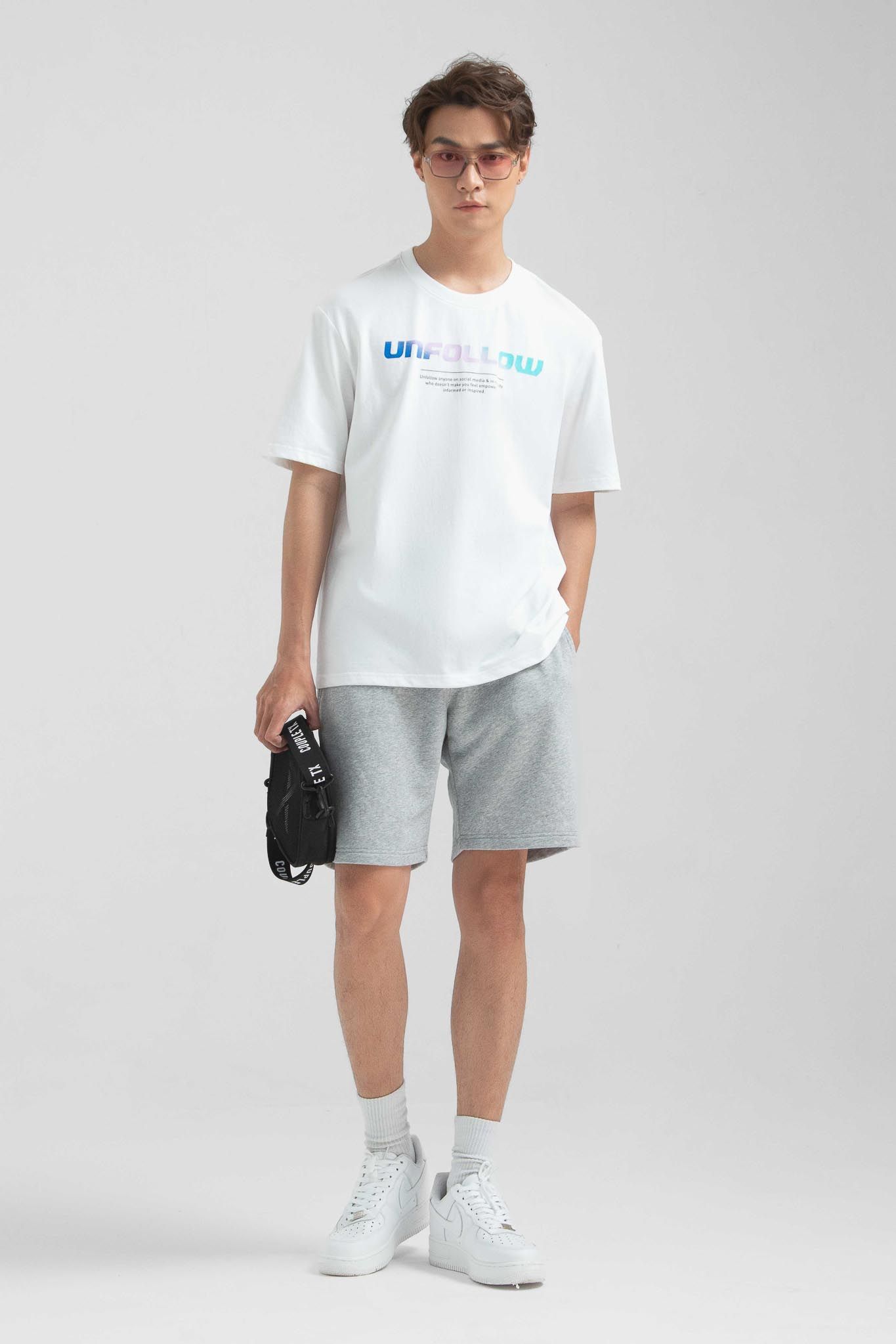 Áo Thun Nam Relax Fit In Typo Chuyển Màu MTS 1224 -