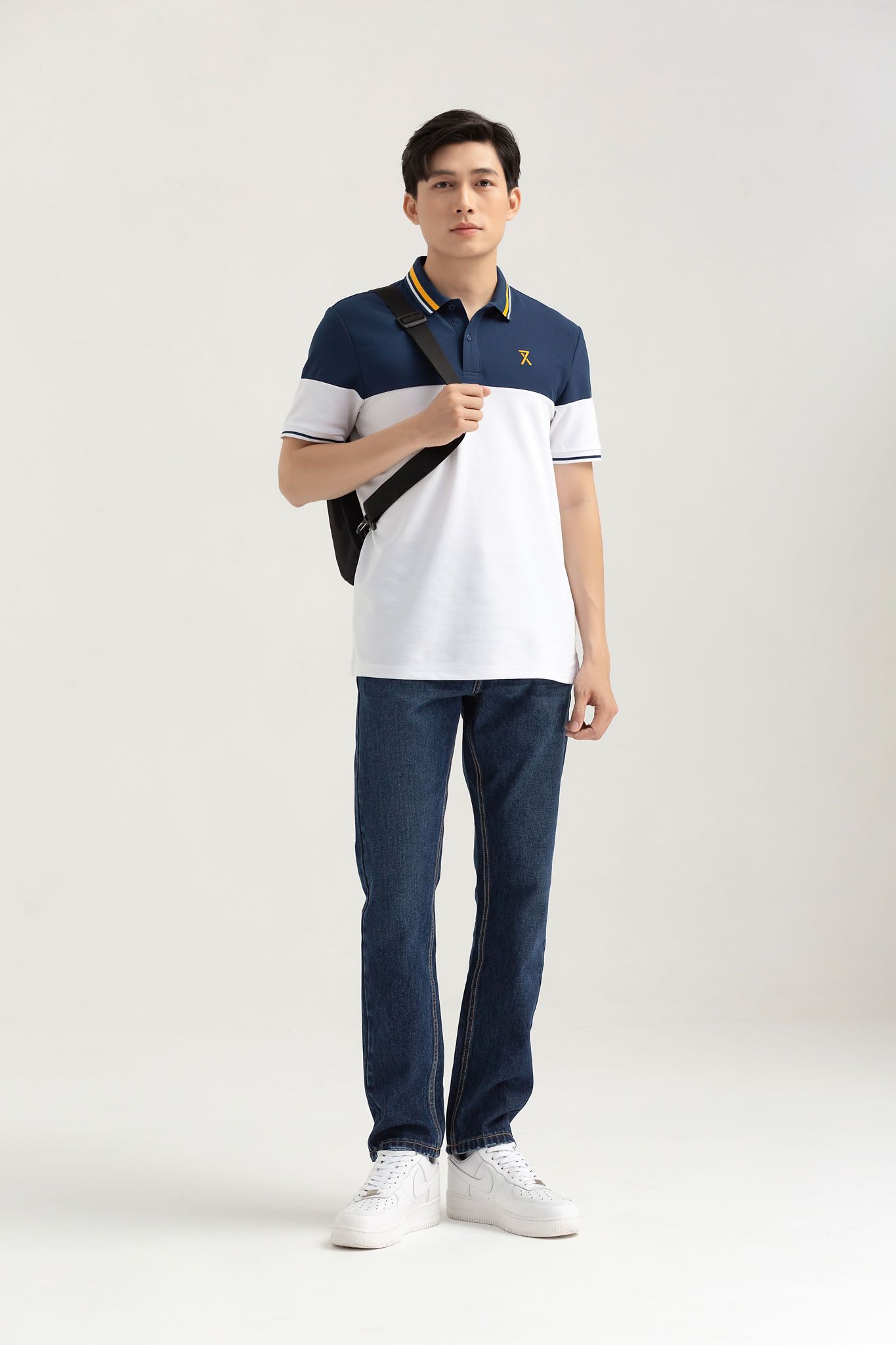Áo Polo Nam Regular Fit Rã Phối Màu MPO 1026 -