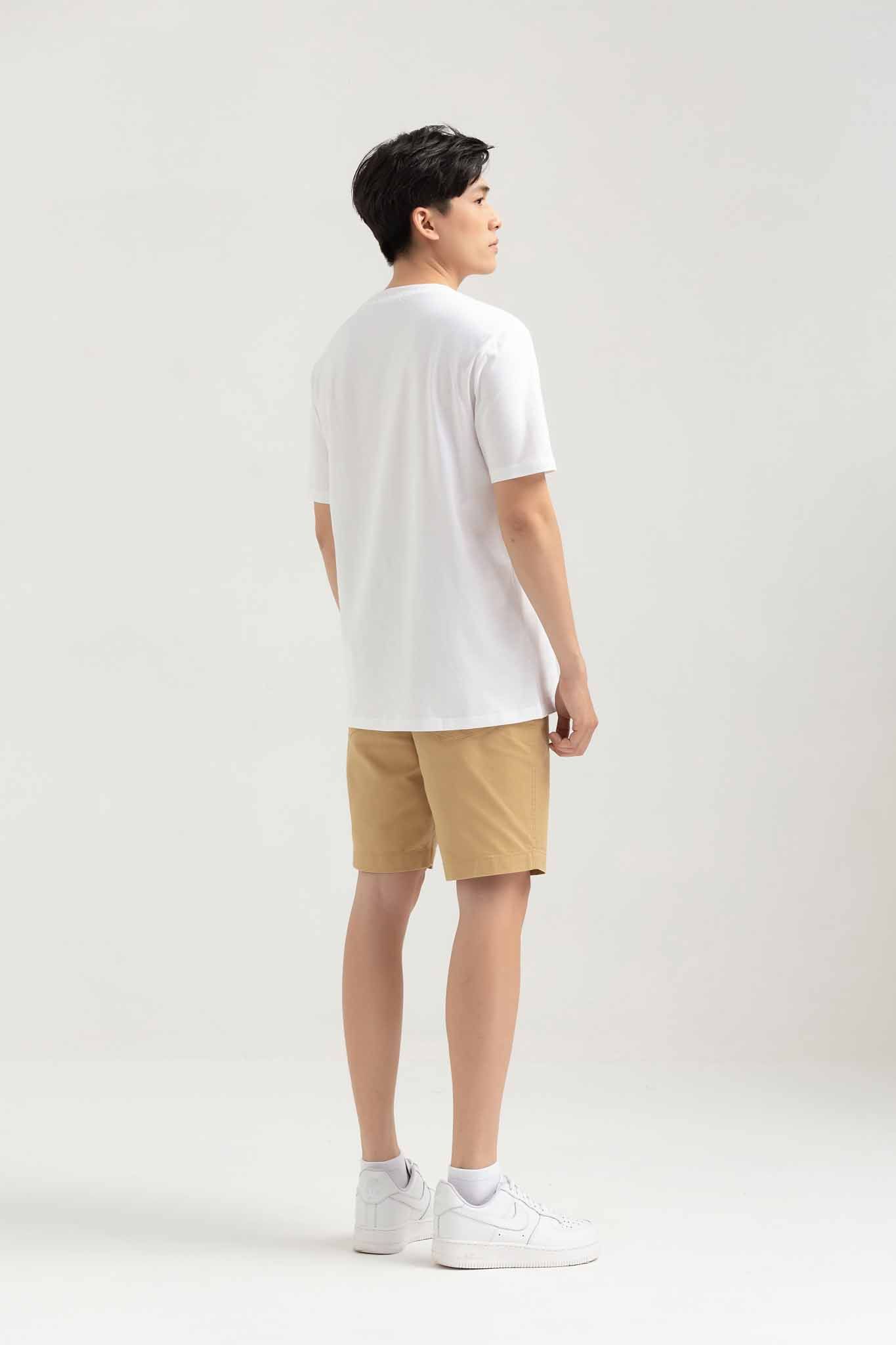 Áo Thun Nam Regular Thêu Xù Crush MTS 1240 -