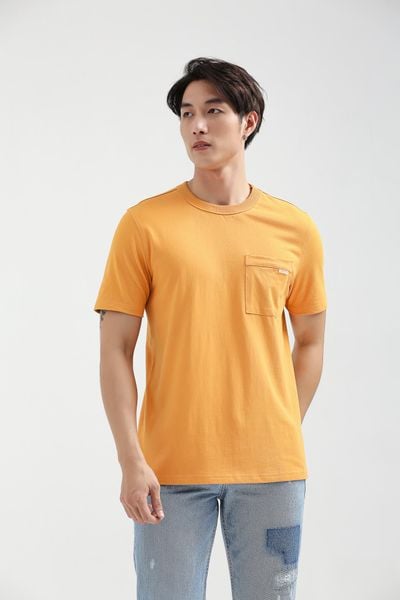 Áo Thun Nam Regular Fit Phối Túi Ngực MTS 1203