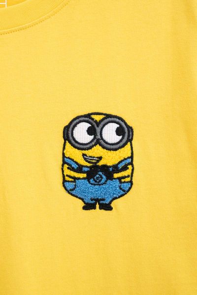 Áo Thun Nam Regular Fit Minions Thêu Xù MTS 1213
