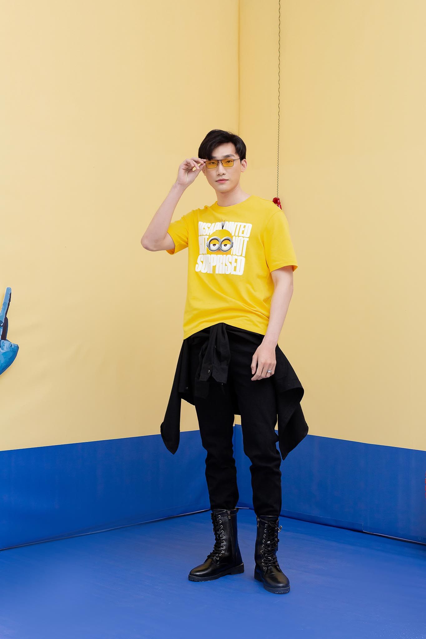 Áo Thun Nam Relax Fit Minions In Surprised MTS 1211 -
