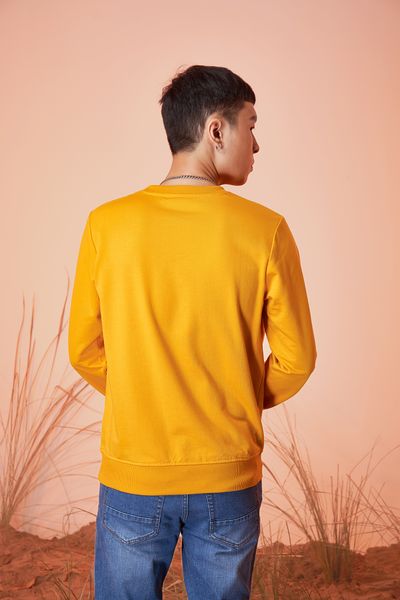 Áo Sweater Nam Logo Thêu MSW 1003