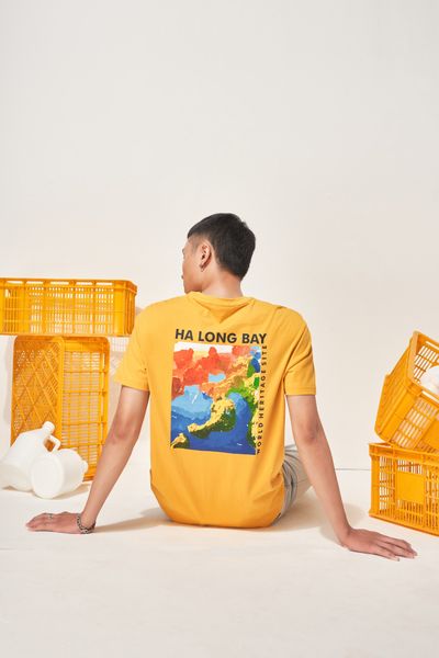 Áo Thun Nam In Vịnh Hạ Long MTS 1002