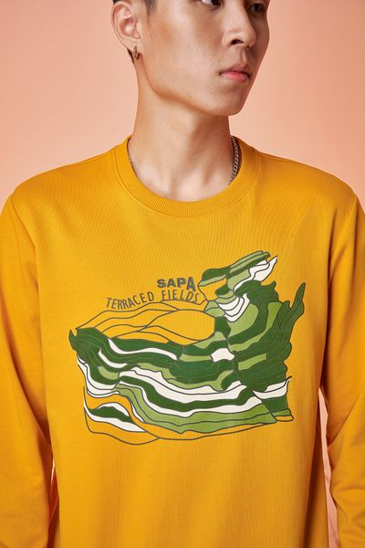 Áo Sweater Nam Ép Nhung MSW 1002