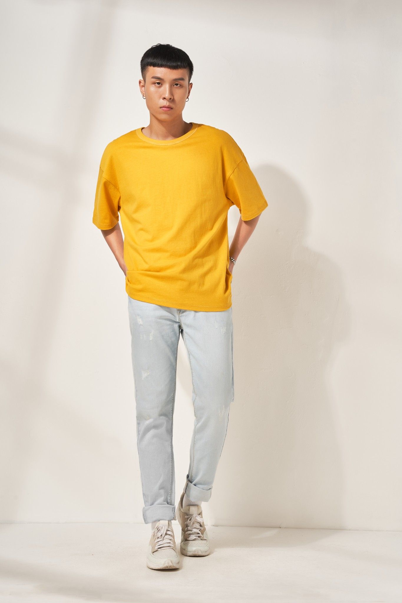 Áo Thun Nam Basic Oversize MTS 1006 -