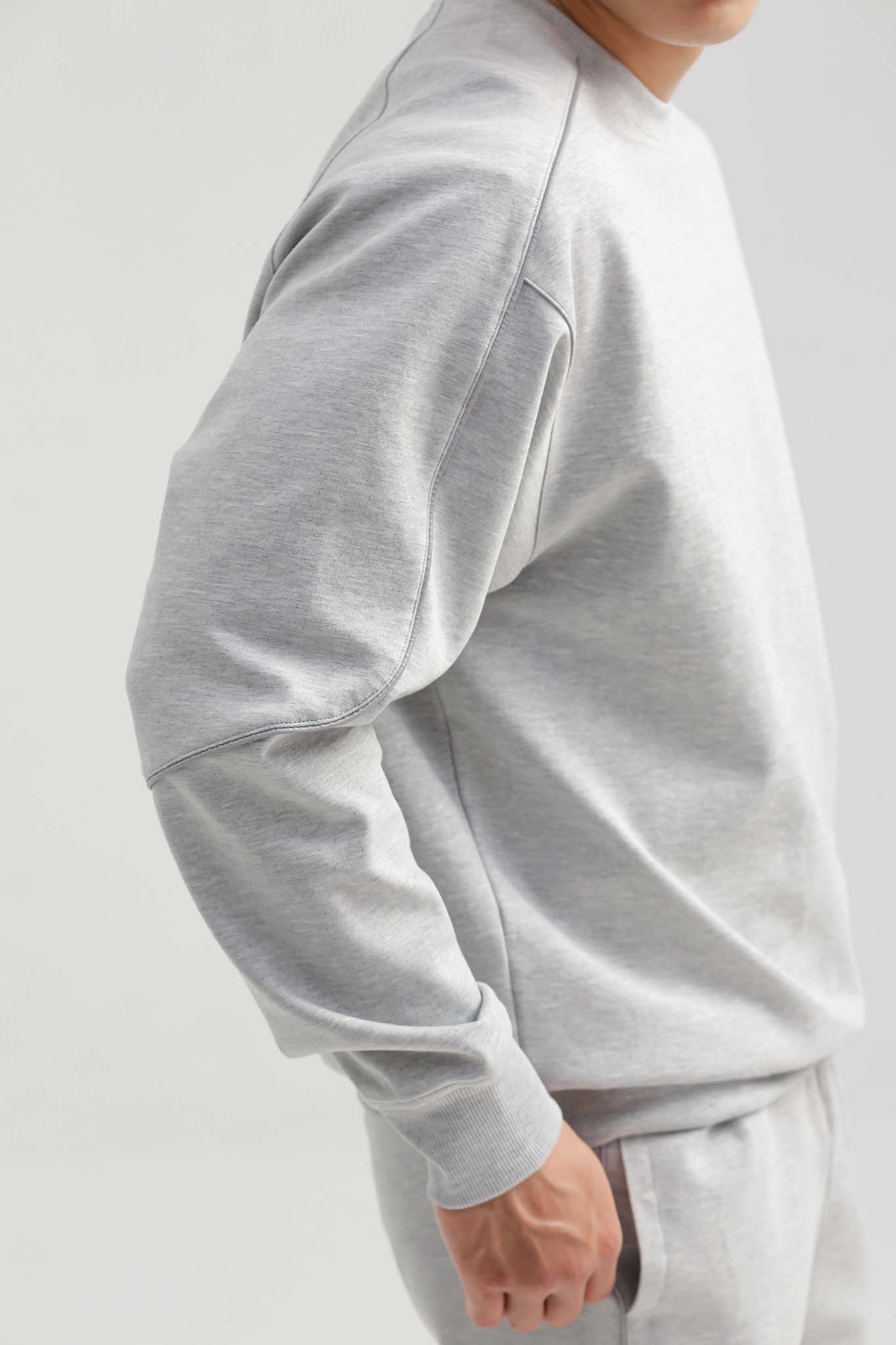 Áo Sweater Nam In Phản Quang Thân Sau MSW 1016 -